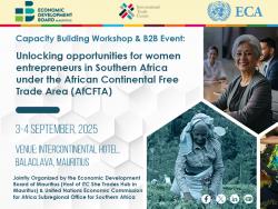 Capacity Building Workshop & B2B Event: Unlocking Opportunities for Women Entrepreneurs in Southern Africa