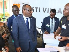 Uganda’s innovations and value chains take centre stage at ARFSD11 knowledge fair