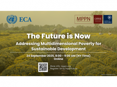 The Future is Now: Addressing Multidimensional Poverty for Sustainable Development